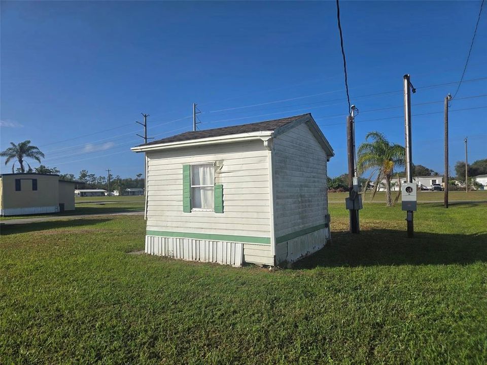 10X10 shed.