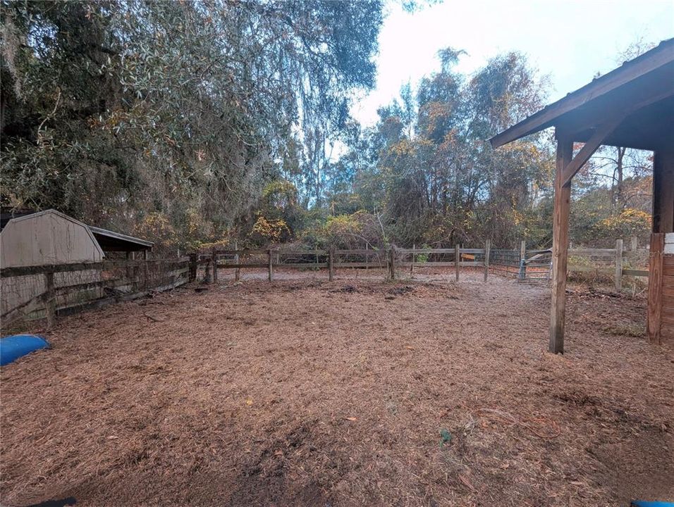 Feed Room in Barn