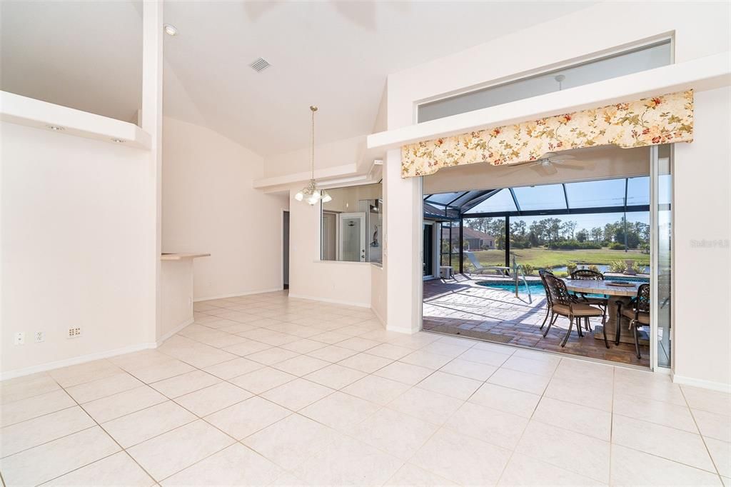 Living Room facing pool/lanai