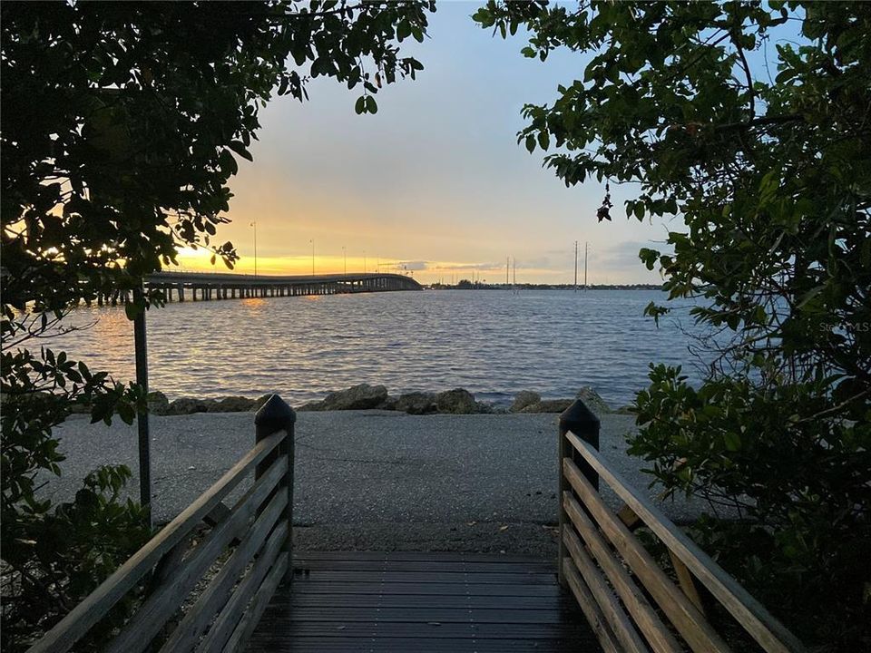 Laishley boat ramp in Downtown Punta Gorda