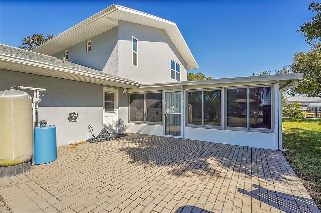 Large Paved Patio just outside of the covered porch. GREAT FOR ENTERTAINING!