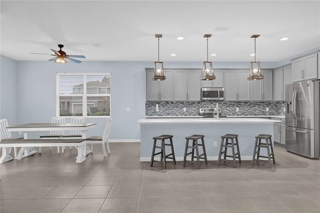 Family Room/ kitchen/ dining room  Combo, 1st Floor