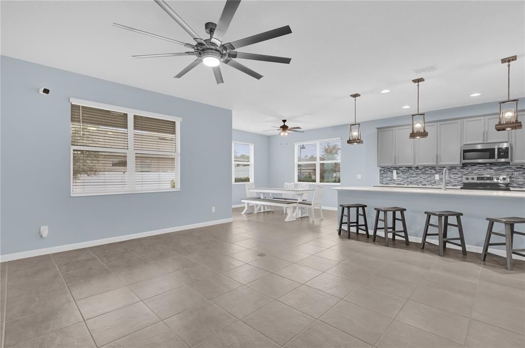 Family Room/ kitchen/ dining room  Combo, 1st Floor