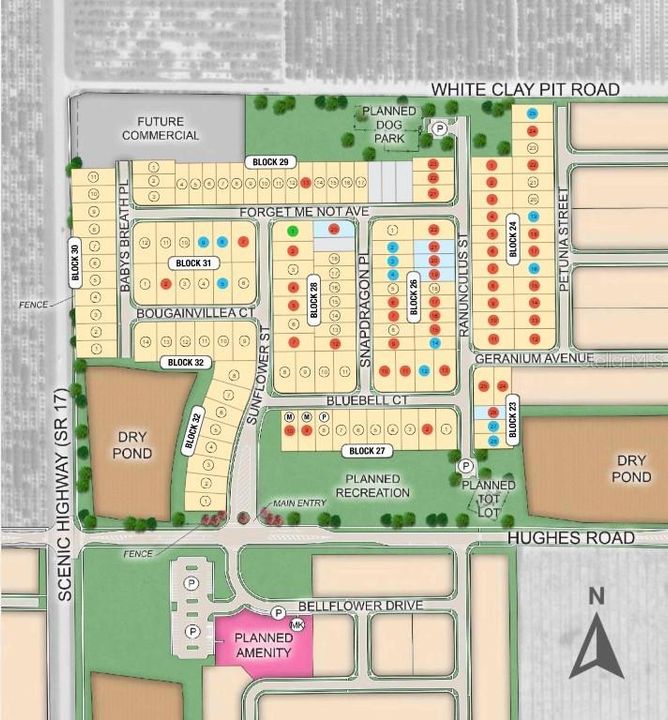 Scenic Terrace Sitemap