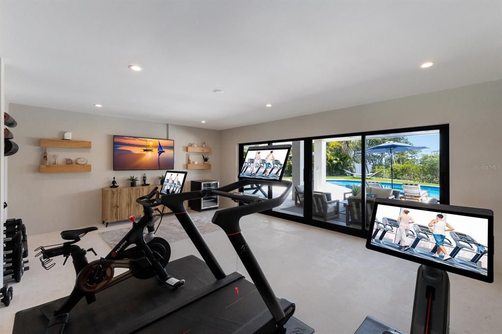 Wellness Space with Peloton Gym