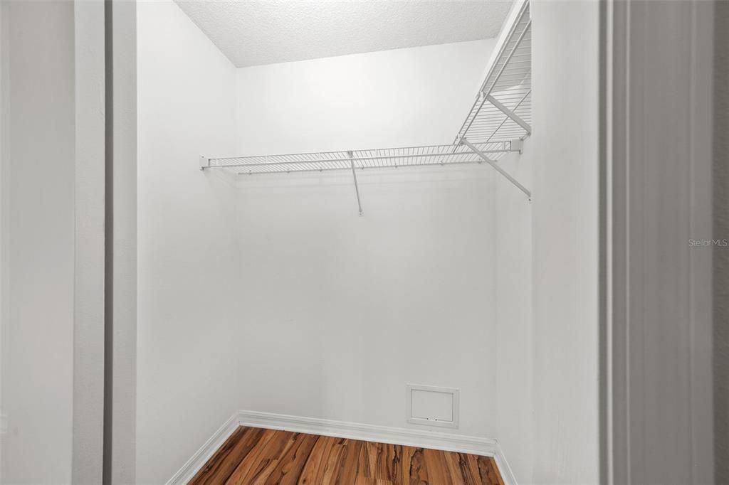 Walk in Closet in 2nd bedroom