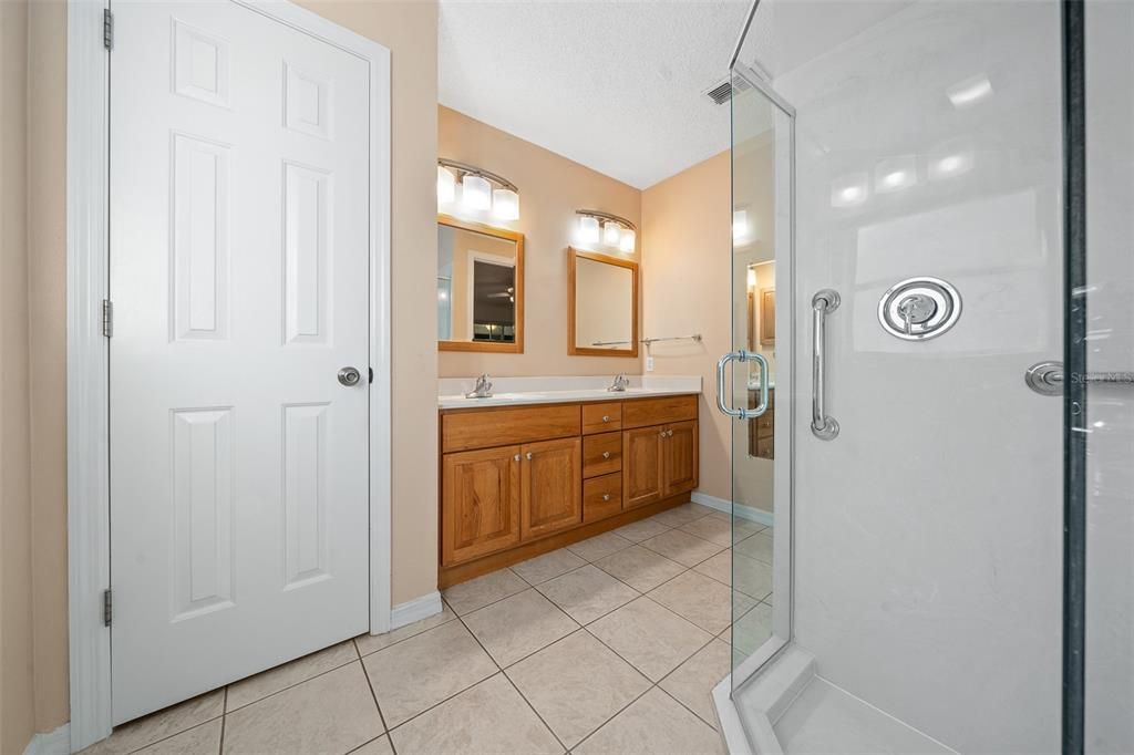 Linen Closet in Master Bath