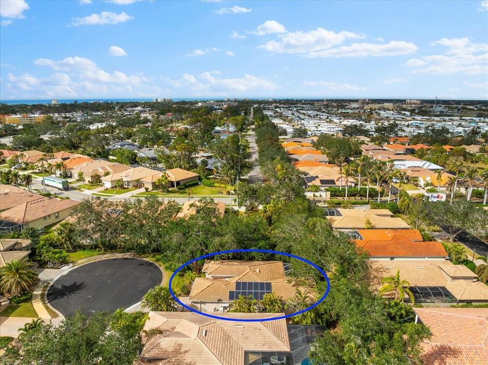 Gated community on Venice Island