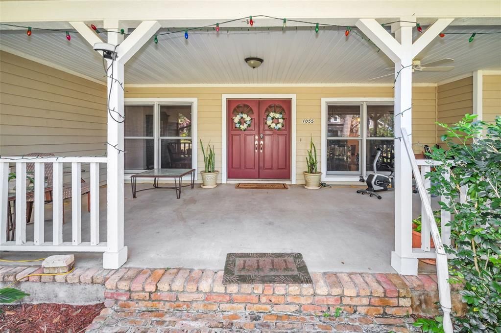 Front Entrance and Porch