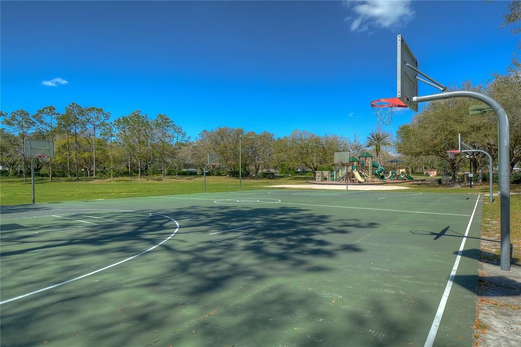 Basketball courts offer more fitness fun!