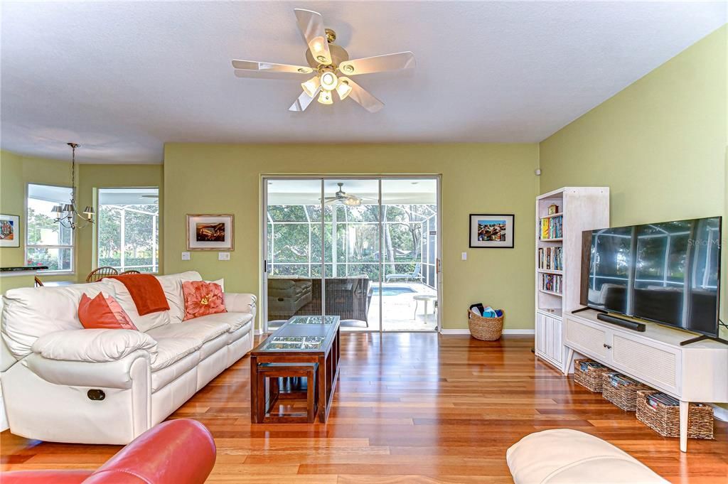 Comfortable and inviting living room!