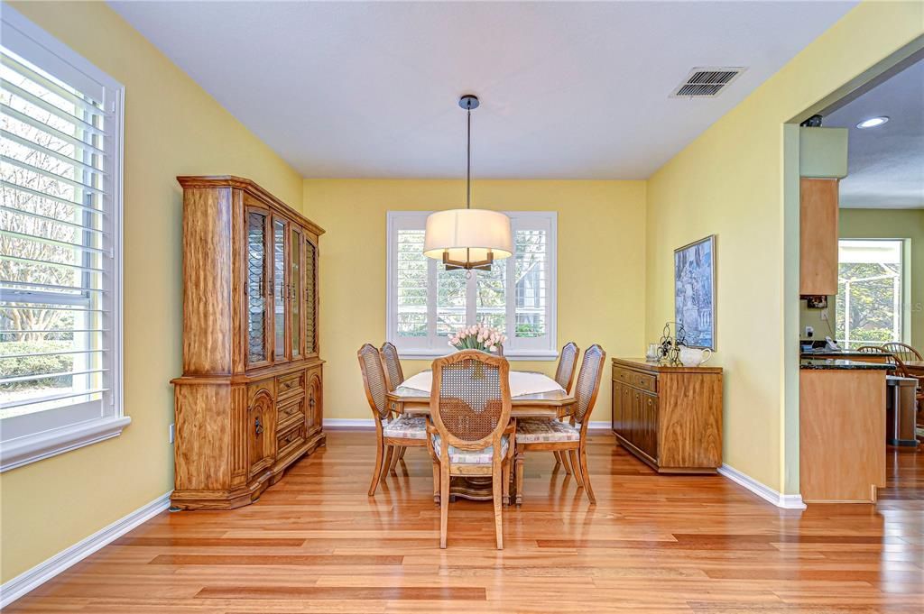 Dining room boasts large window for endless amounts natural light!