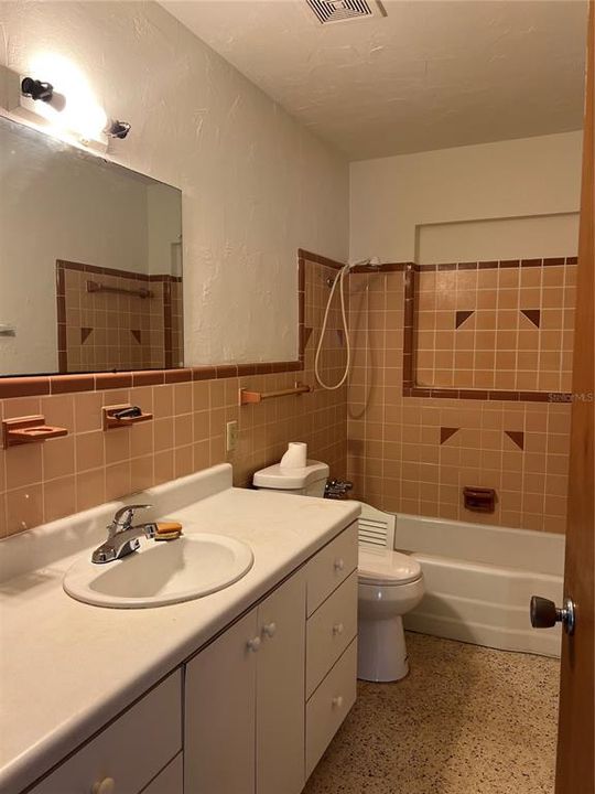 Bathroom2 tub/shower combo