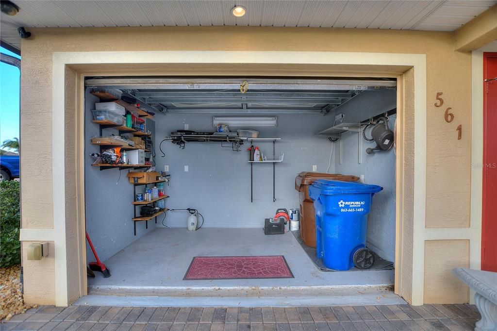 SMALL STORAGE GARAGE OR GOLF-CART GARAGE