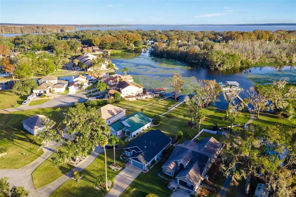 Aerial of Neighborhood