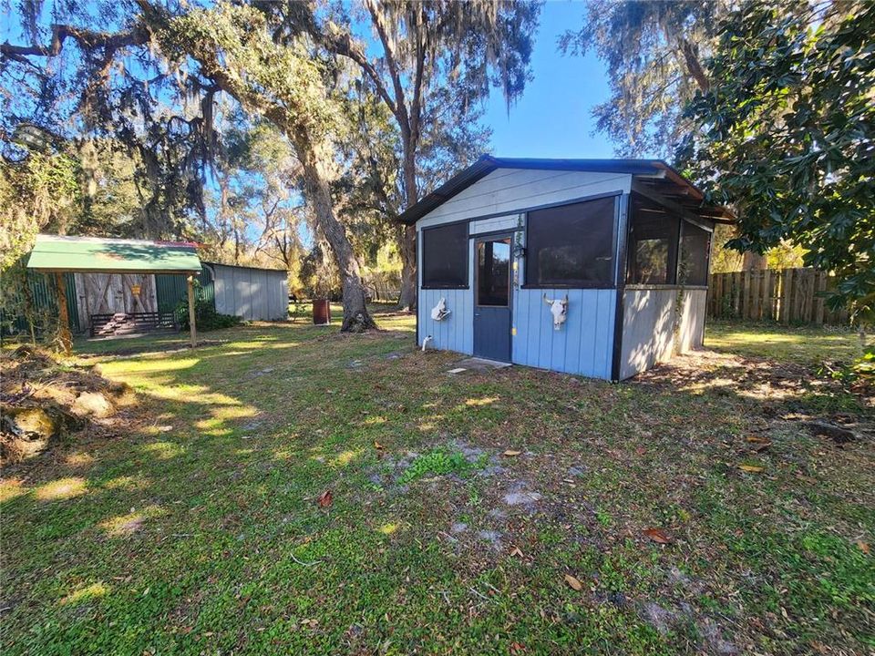 Detached Screen room - outside