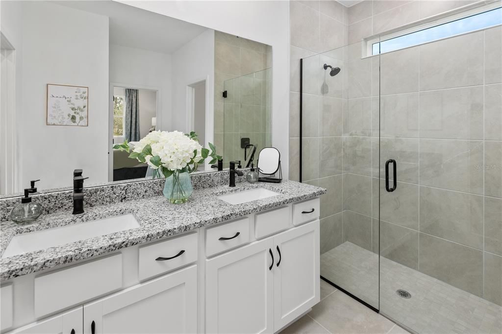 Owners Bathroom with Shower