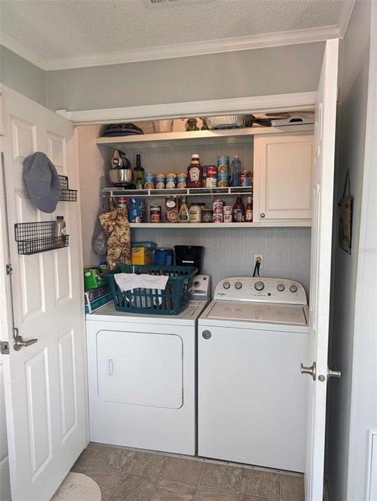 Laundry closet