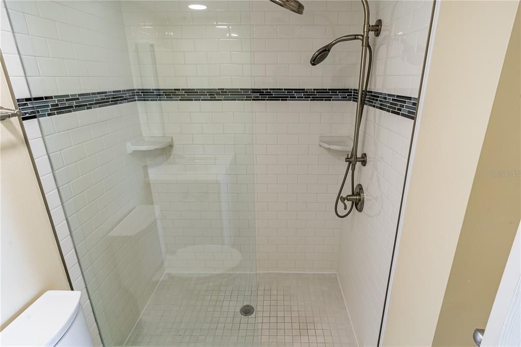 primary bathroom shower