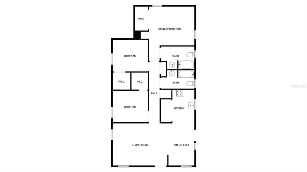 For Sale: $335,000 (3 beds, 2 baths, 1200 Square Feet)