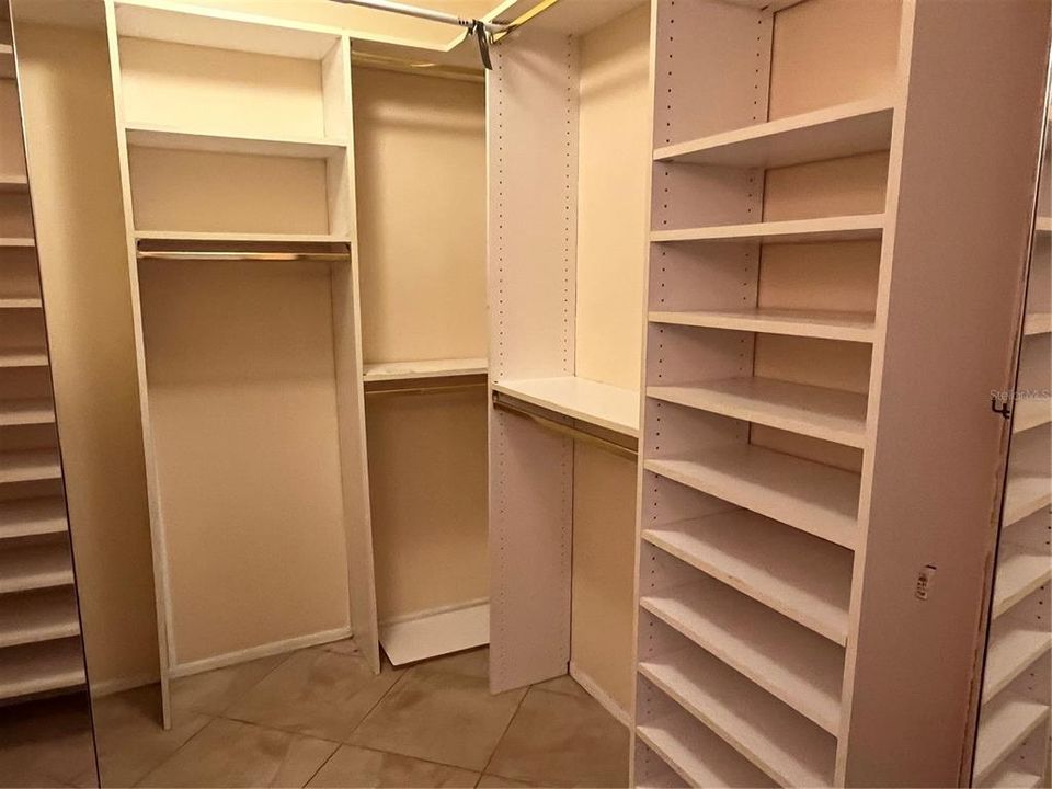 PRIMARY WALK-IN CLOSET