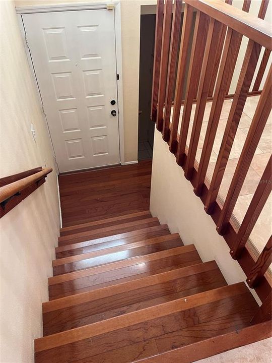 REAL WOOD STAIRS