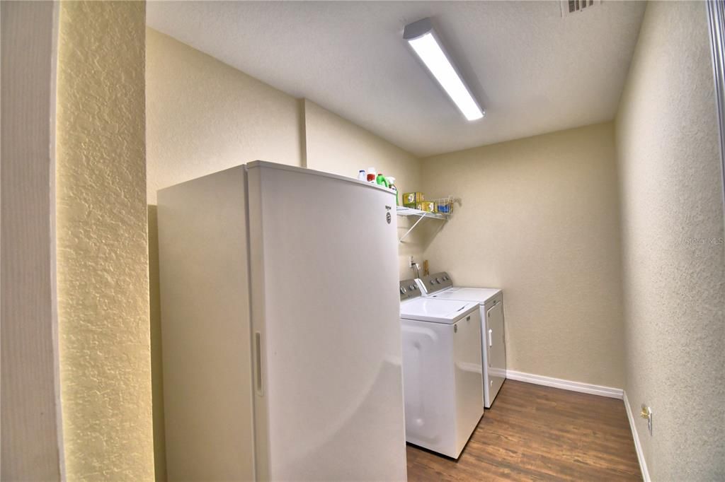 SPACIOUS LAUNDRY ROOM