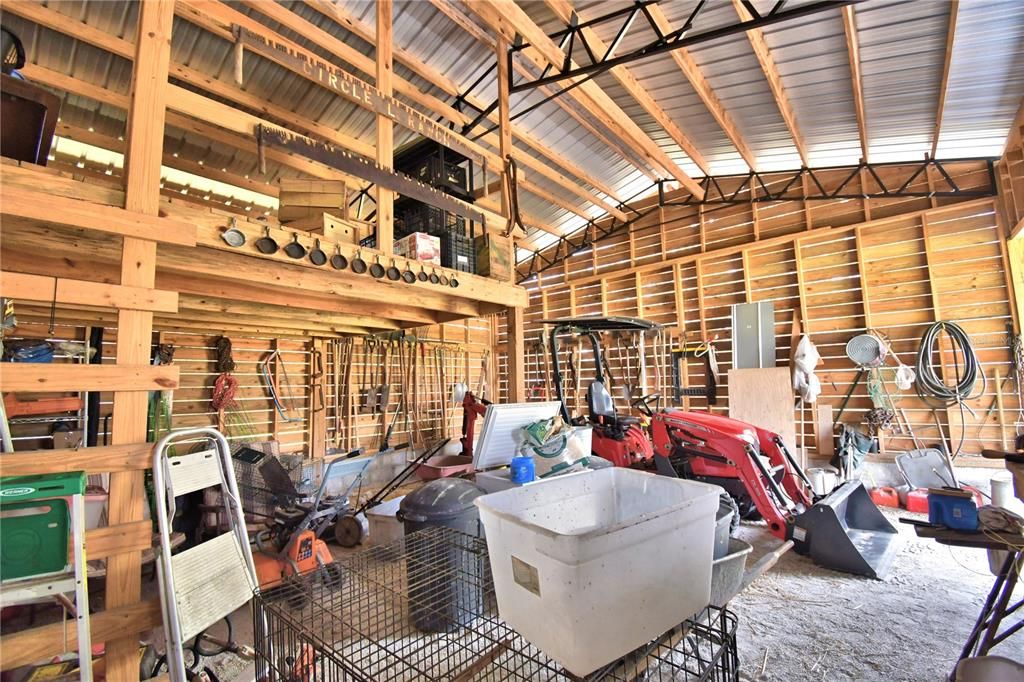 GREAT STORAGE IN BARN