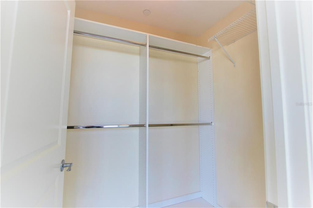 2nd Closet (Walk In) in Primary Bedroom