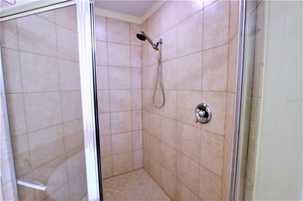 Shower in Primary Bedroom