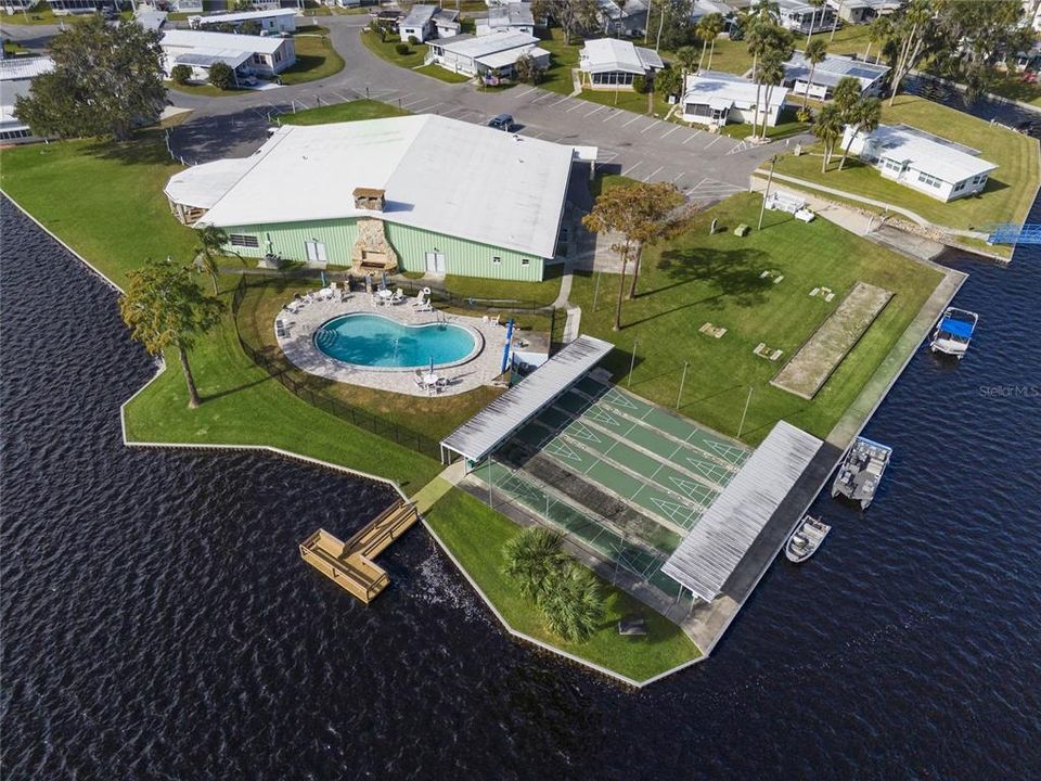 Aerial View of Clubhouse