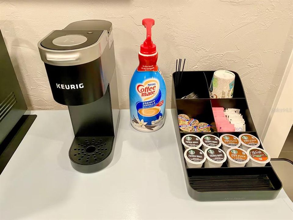 Airbnb coffee bar