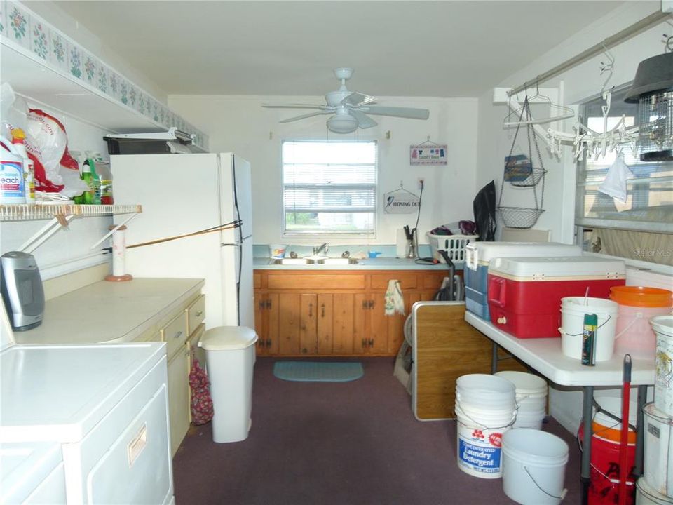 Inside Laundry Room