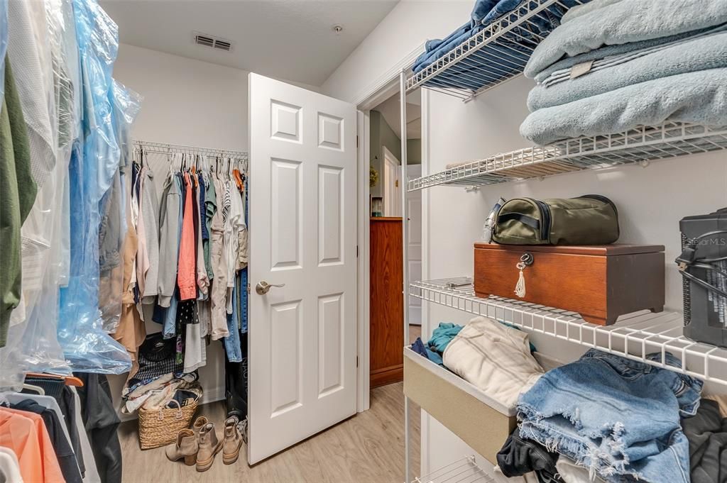 Primary Walk-in Closet