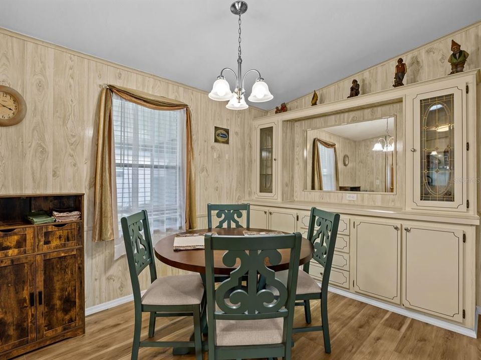 Dining Room with Built In