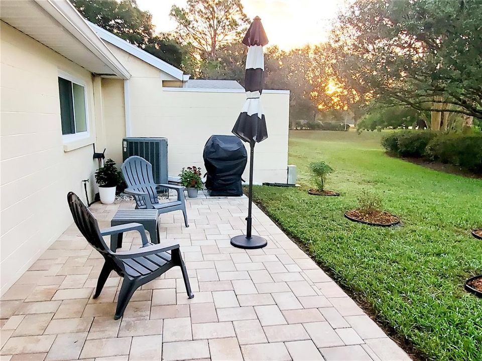 Back yard Patio