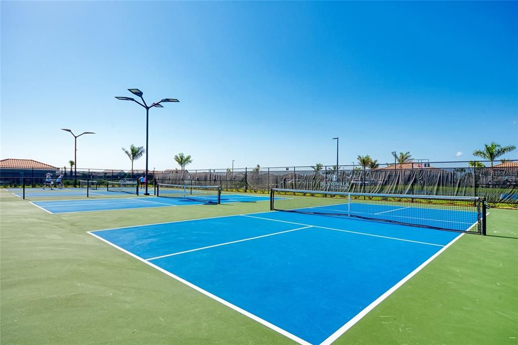 Tennis courts