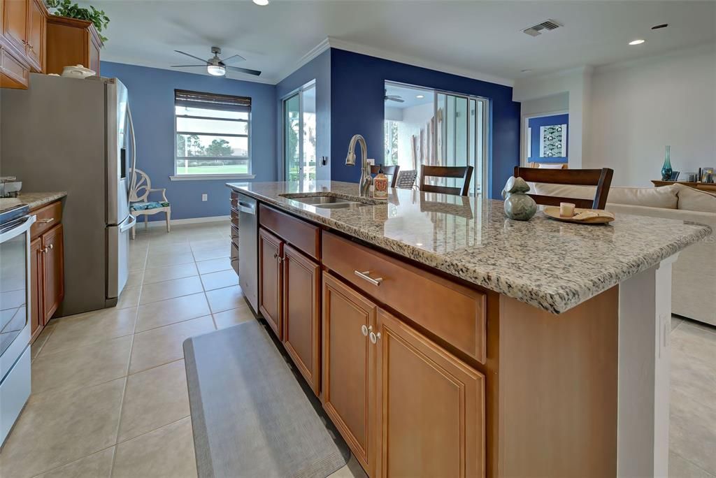 Granite countertops