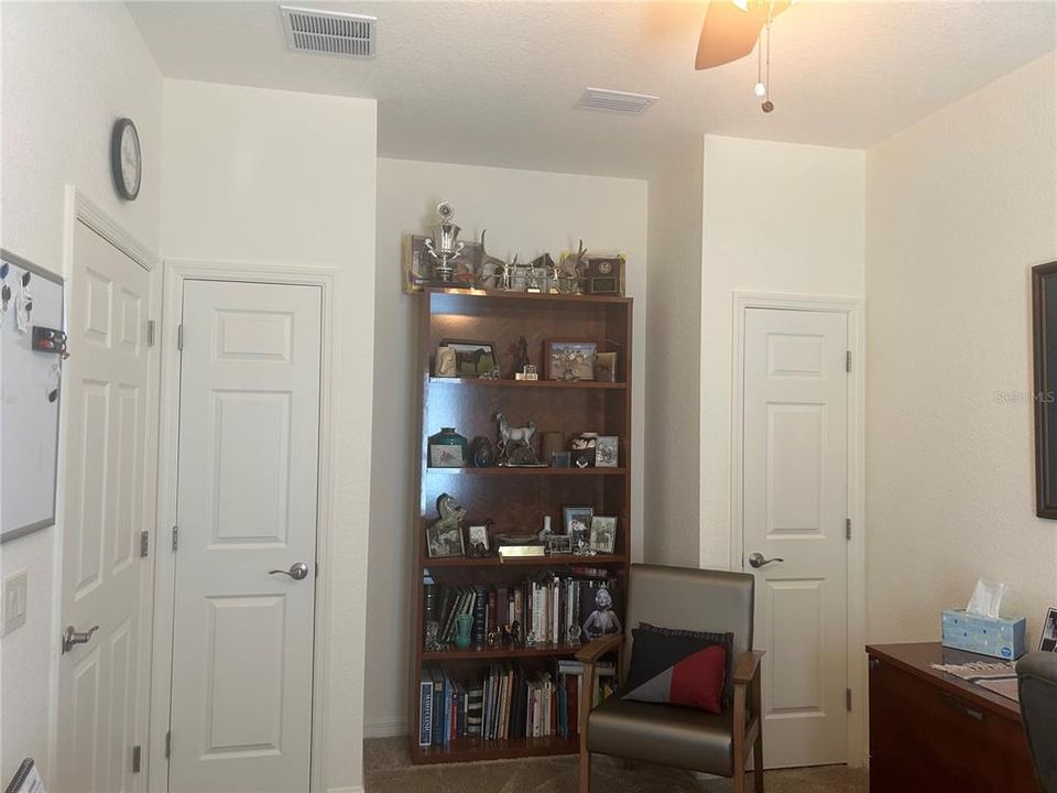 Double Closets in 3rd Bedroom/Den