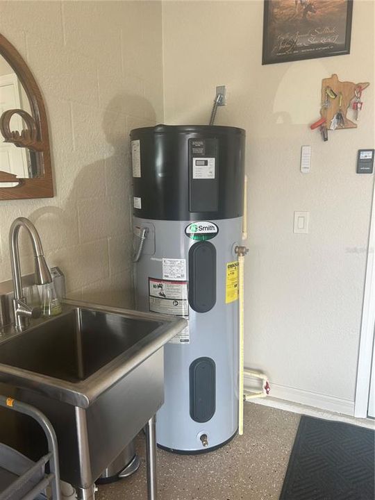 Upgraded Hot Water Tank