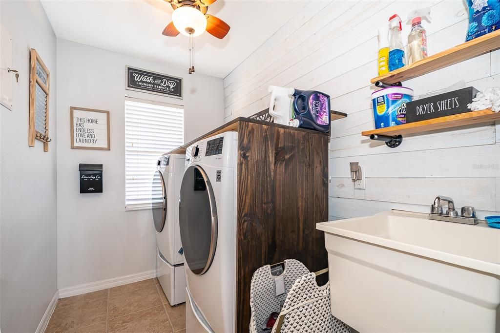 Upstairs Laundry Room