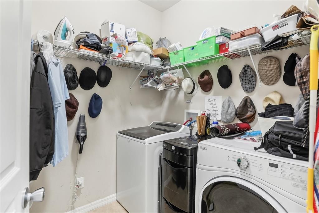 Spacious Laundry Room