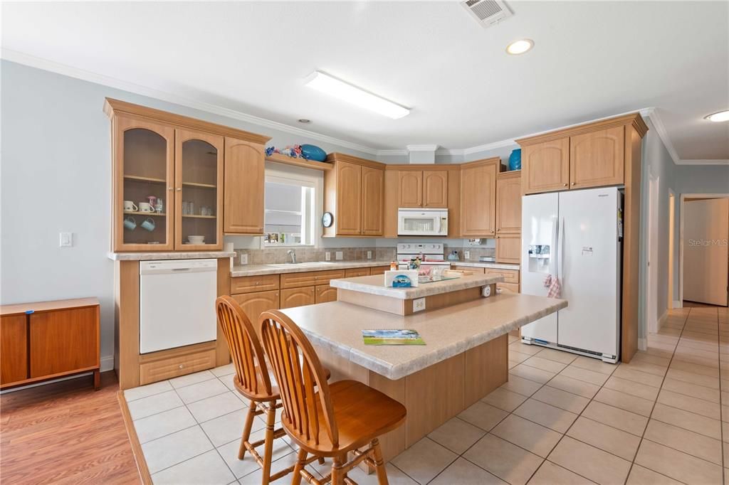 Exceptional kitchen on this open concept home.