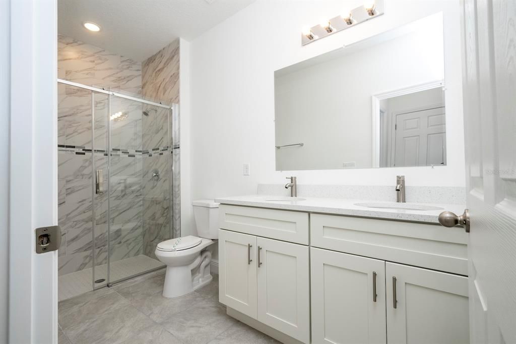 Model Home - Shower Door is an Upgrade not included