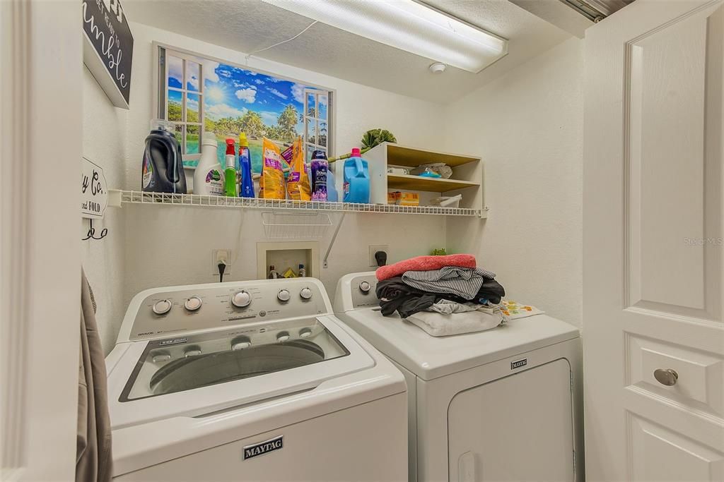 Laundry area