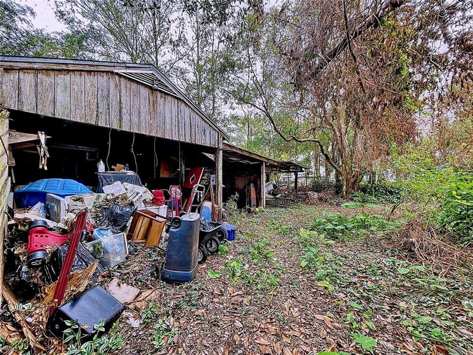 Sheds on Property