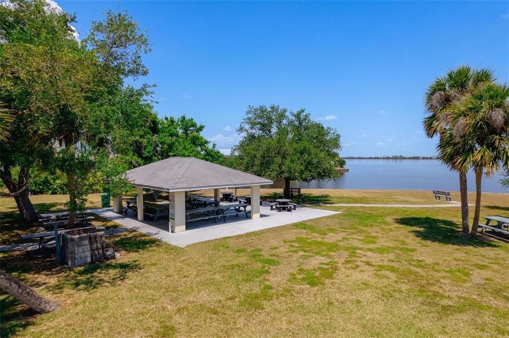 Private Community Park overlooking Myakka River