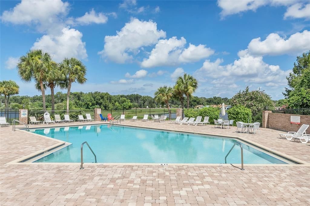 Community Pool with lake views!