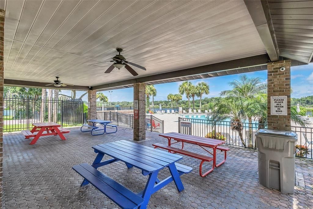 Community Pool - complete with Covered Lanai and Bathrooms!