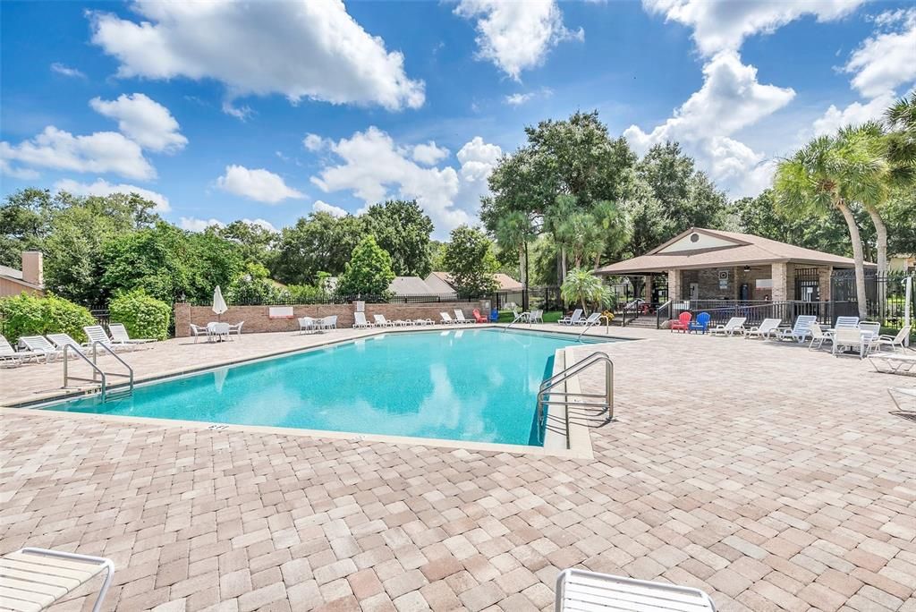 Community Pool with lake views!